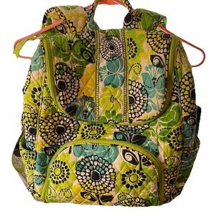 VERA BRADLEY Diaper Bag Limes Up RETIRED PRINT